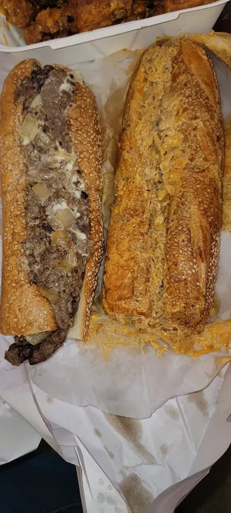 Cheesesteak Buffalo Chicken Cheesesteak